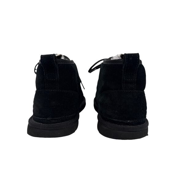 UGG Neumel Boots‎ Mens 8 Black Suede Lace-Up 3236 Lined main image 4